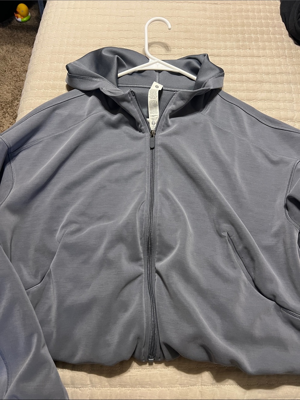 lululemon athletica Women's Gray Full-Zip Hoodie